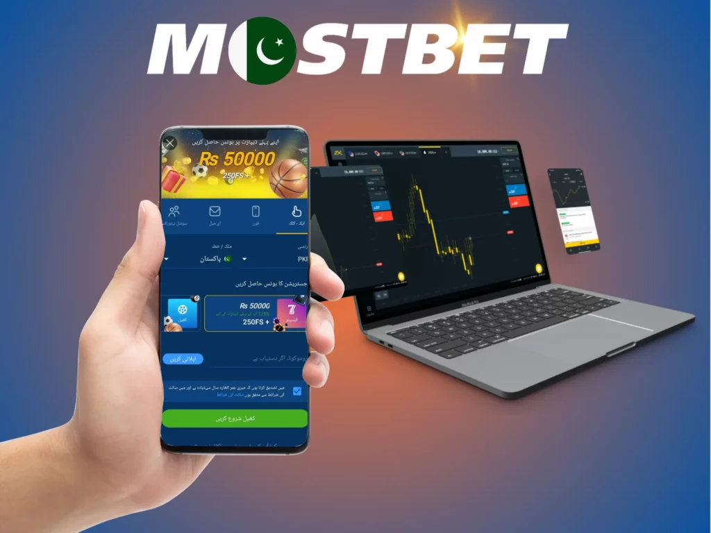 Registration on Mostbet in Pakistan